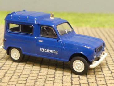 1/87 Brekina Renault R4 Fourgonnette Gendarmerie 14720